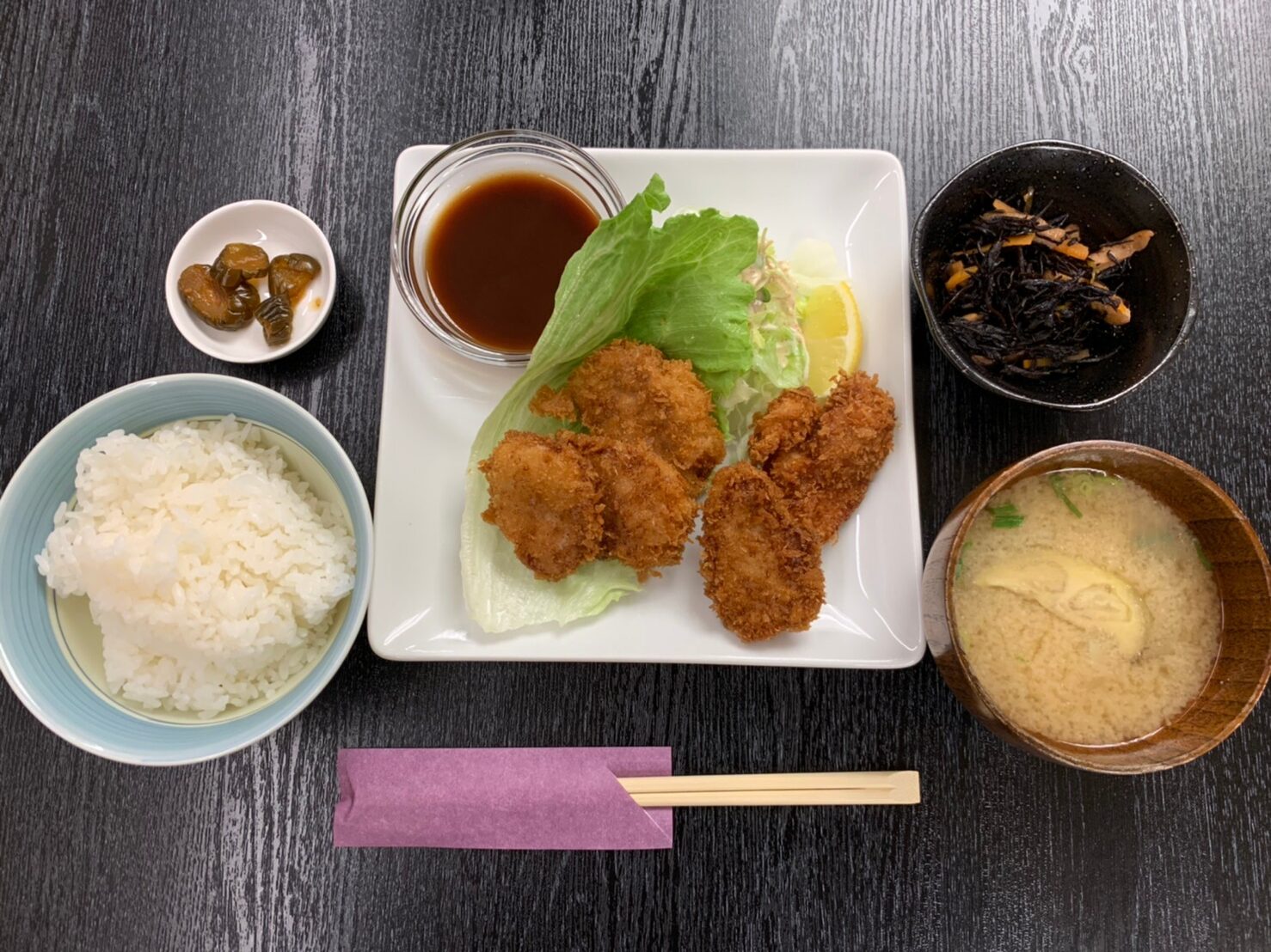 ひとくちヒレカツランチ